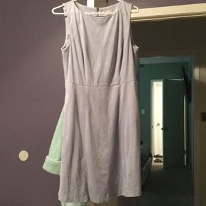 Light blue Lila Rose blue Suede dress